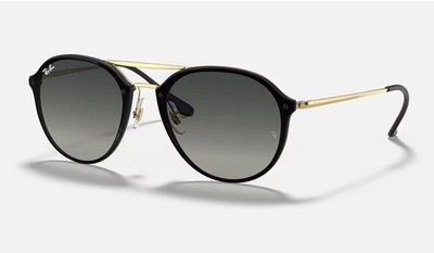 Ray-Ban RB4292N Unisex-Adult Blaze Doublebridge Sunglasses - Black / Grey