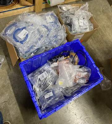Lot of 480+ Monoprice cat6 snagless RJ45 Patch Cables Multiple colors