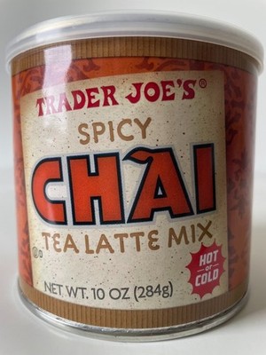 Trader Joe s Spicy Chai Tea Latte Mix 10 oz