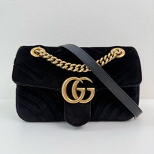 Gucci Pre-Owned Authentic Crossbody Black Free Tracked Shipping