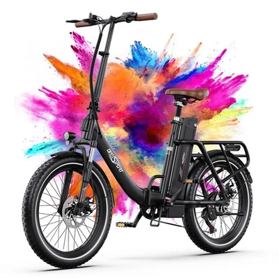 NEW ONESPORT OT16-2 20 Zoll Faltbares E-Bike 250W 48V 17Ah Pendlerfahrrad