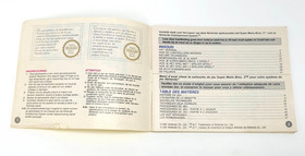 Super Mario Bros 3 Nintendo NES Anleitungsheft Handbuch FAH