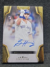 Spencer Horwitz 2024 Topps Five Star AUTO #FSA-SH Blue Jays Rookie RC 2^X