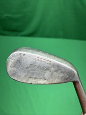 Burke DEEP GROOVE Hickory Golf Club Mashie Niblic Jack Hutchison Monel HD106