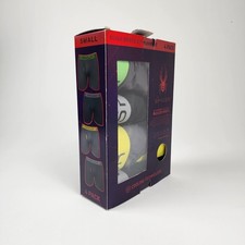 Spyder Men  s Boxer Briefs New 4 Pack Fly Front Nylon Mesh Cooling Technology