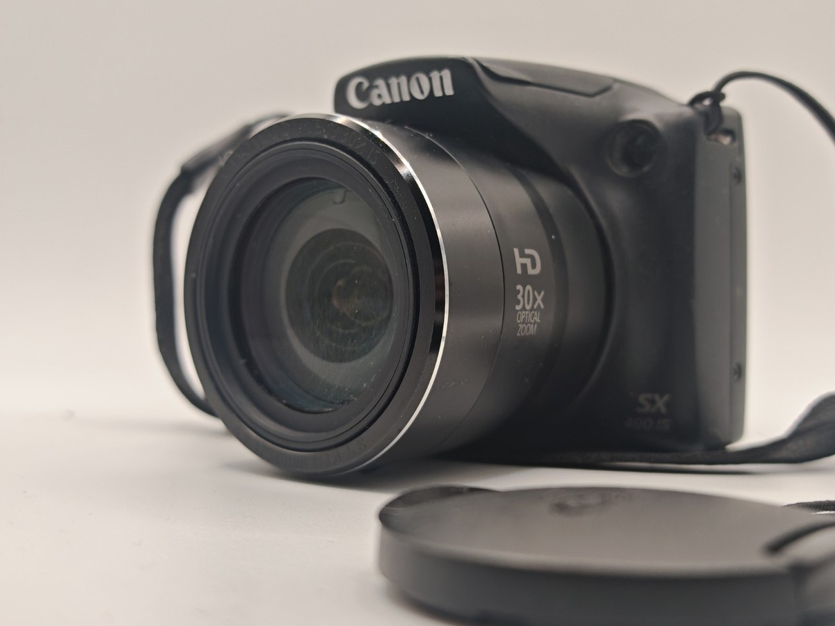 Canon PowerShot SX400 IS 16.0MP Digital Camera - Black for sale