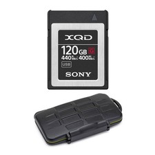 Sony 120GB XQD G Series Memory Card bundle FAST Storage