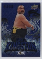 2024 Upper Deck Allure AEW Black & Blue 22/35 Eddie Kingston #23 b8c