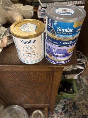 3 different Similac 360 Total Care Non-GMO