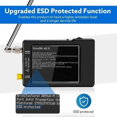 Frequency Analyzer Signal Analyzer Automatic Optimization Battery Specifications