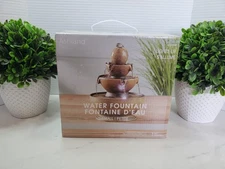 Ashland Water Fountain Garden Lights Up Indoor Outdoor Décor Flows Down ⛲ NEW