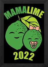 Pregnancy Baby 2022 Birth Framed Wall Art Poster Canvas Print Picture