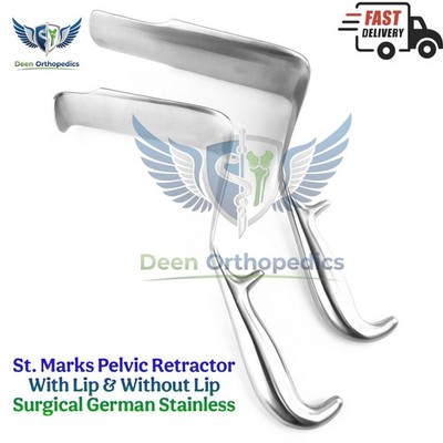 ST Mark Pelvis Retractor Deep Surgery Orthopedic Surgical Instrument Set Of 2Pcs