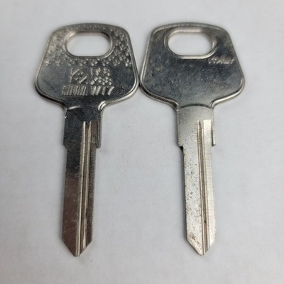 Silca WT7 Key Blank Volkswagen Fox Golf Audi Ilco X88 PA8 Lot of 2 New Old Stock