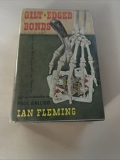Product Image: 1st Edition 1st Print 1961 Gilt Edged Bonds Ian Fleming James Bond w Dust Jacket
