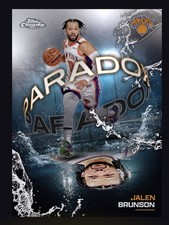 2025-26 Topps NBA Chrome- Paradox - JALEN BRUNSON NYK(2025 TOPPS NBA DigitaICard