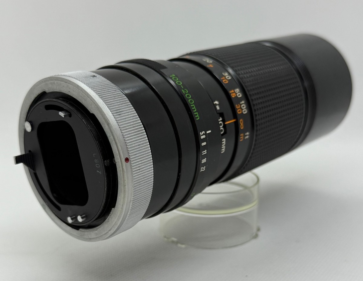Excellent】Canon FD 100-200mm 1:5.6 Zoom Lens Vintage Long Camera