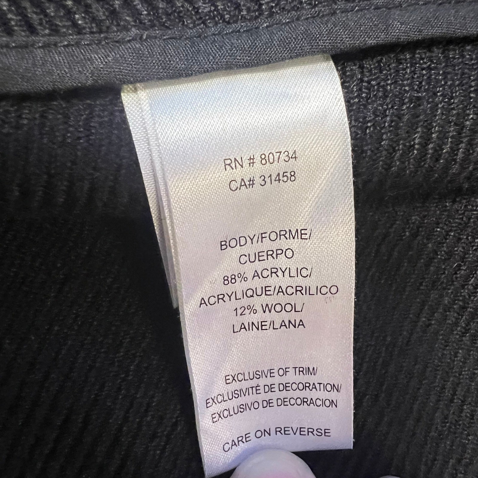 BCBGeneration Drape Front Shawl Collar Sweater Ja… - image 8