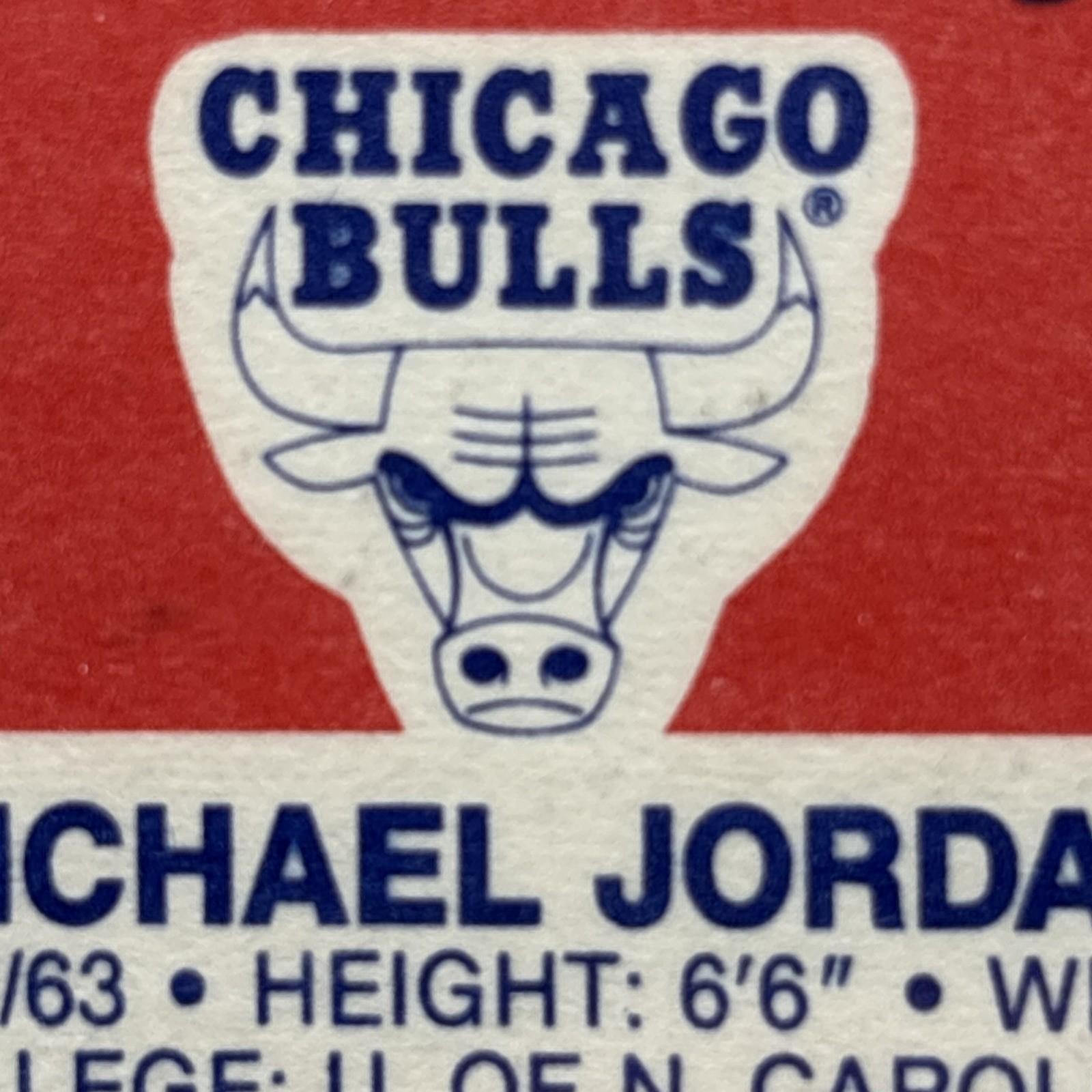 1986-87 Fleer - Michael Jordan #57 (RC) PSA 7 view 9
