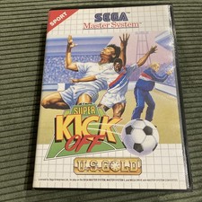 Super Kick Off - Sega Master System Game - Excellent Condition