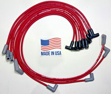 1987 Chevy Camaro 5.7l 350 Tpi With Coil-in-cap Dist. 8.5mm Red Spark Plug Wires