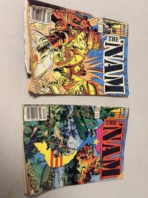 The Nam Comics As Is, Lot Of 2 Marvel