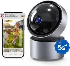 2K Smart Security Camera 2.4G & 5G WIFI Camera Security Camera Indoor for Home