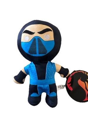 Mortal Kombat Klassic - Sub-Zero Plush Stuffed Toy Doll 8-inch NEW!