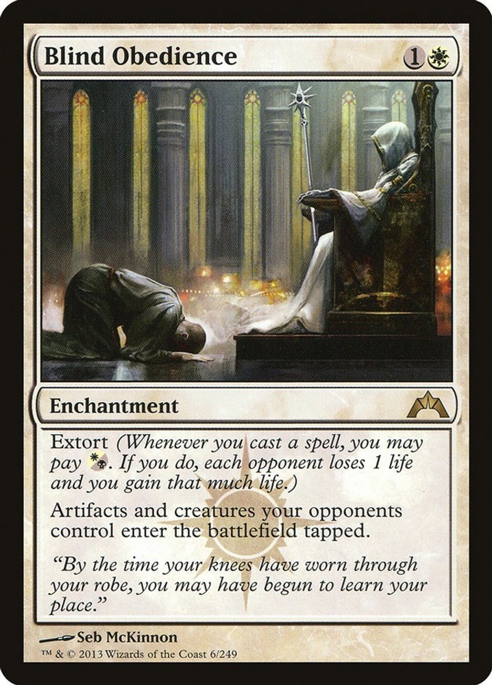 Blind Obedience - 6 - NM - Gatecrash