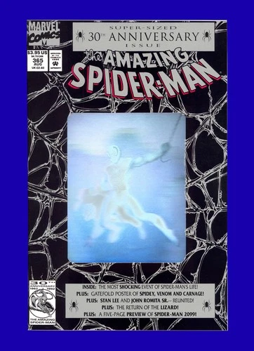 Amazing Spider-Man #365 1st App of Spider-Man 2099 - Hologram Cover 1992 9.6 NM+