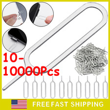 Universal Sim Card Tray Ejector Pin Removal Tool for iPhone Samsung Phones Lot