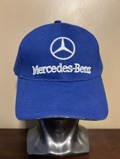 NEW Mercedes Benz Blue Baseball Cap Hat Strapback Adjustable Embroidered