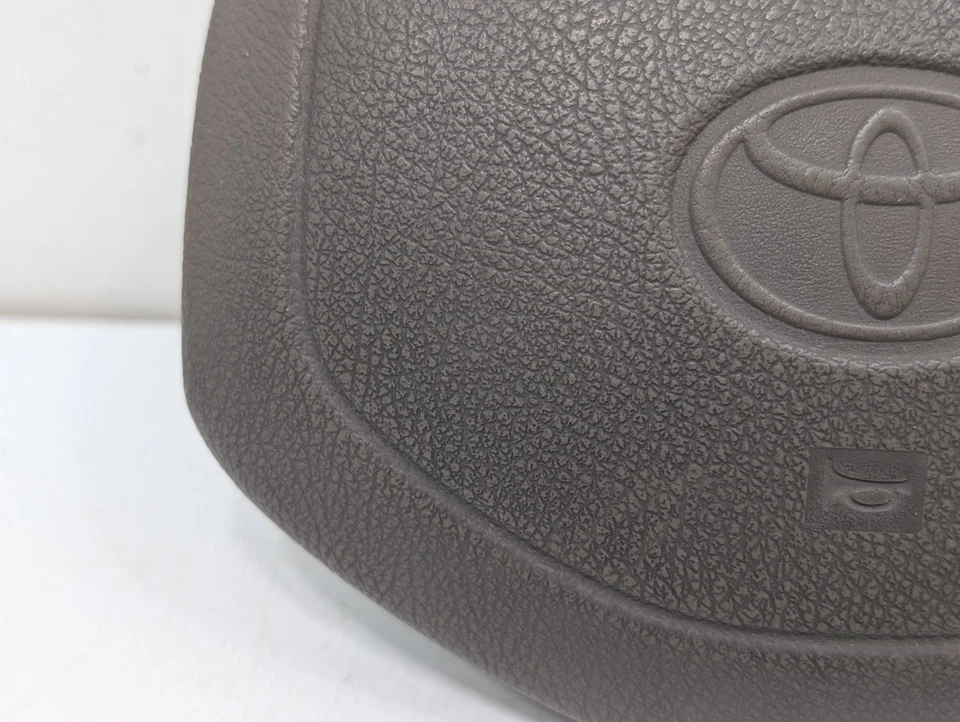 Almohadilla de bocina de volante beige tostado 89-95 Toyota Pickup 4runner Sr5 Foto 4 de 4