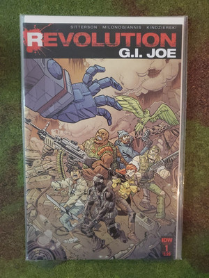 GI Joe Revolution 1 Idw Sitters Transformer