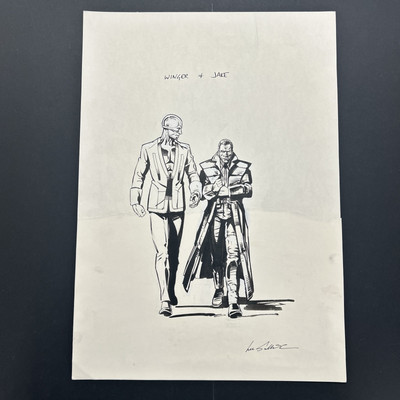 Lee Sullivan Original Art for Marvel's Tekworld ''Winger + Jake''
