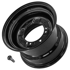 Llanta trasera desplazada 12" x 8" 12x8 pulgadas 4/156 patrón de pernos 5,5 + 2,5 para Polaris