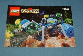 SYSTEM, SPACE, INSECTOIDS COSMIC CREEPER 6837 - LEGO - USED W/ INSTRUCTIONS
