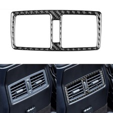 1pc Benz G-class W463 G63 Genuine Carbon Fiber Rear Vent Trim Sticker 2013-2018