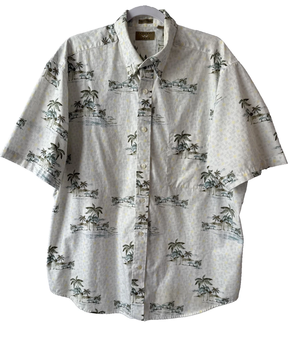 Natural Issue Short Sleeve Regular Size XL Casual Button-Down