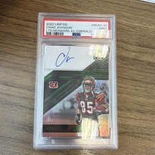 2022 Panini Limited - Limited Monikers Chad Johnson #MON-CJO /10(AU)