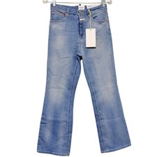 CLOSED Hi Sun High Rise Flared Crop Jeans Light Blue Denim Women's Size 25x32
