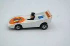 Vintage 1979 CORGI Penguin Race Car 'Batman' Villain NRMT Loose White GoodDecals
