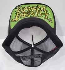 Black Death Gothic Industrial Thrash Metal NDeath Zombie 3Prints Trucker Adjust 