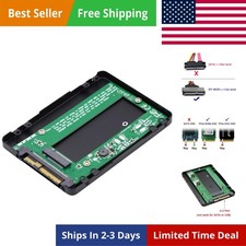 SFF-8639 NVME U.2 to NGFF M.2 M-Key PCIe SSD Case Enclosure for Mainboard PCI...