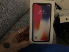 EMPTY BOX FOR APPLE IPHONE X SPACE GRAY 64 GB. BOX ONLY NO PHONE
