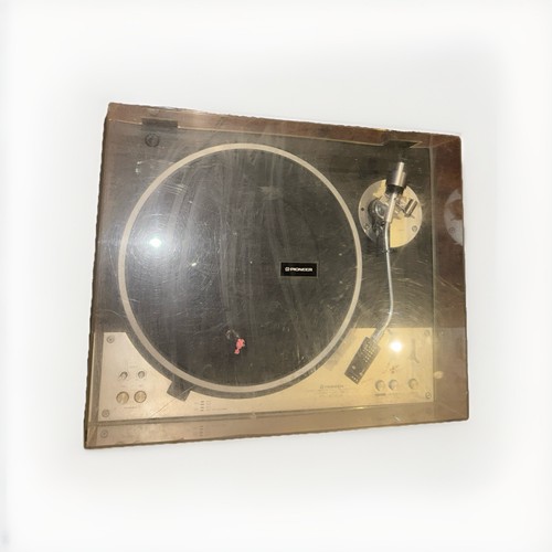 Vintage Pioneer PL-530 X Full Automatic Turntable Headshell Cartridge Record