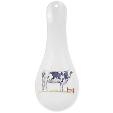 Country Life Farm Spoon Rest Design Home Kitchen Spatula Cooking Support
