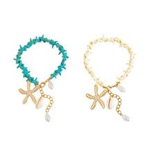 Summer foot jewelry anklet with and shell details now