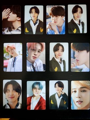 BTS Jimin DICON Official Photocard Set   12 PCs   original