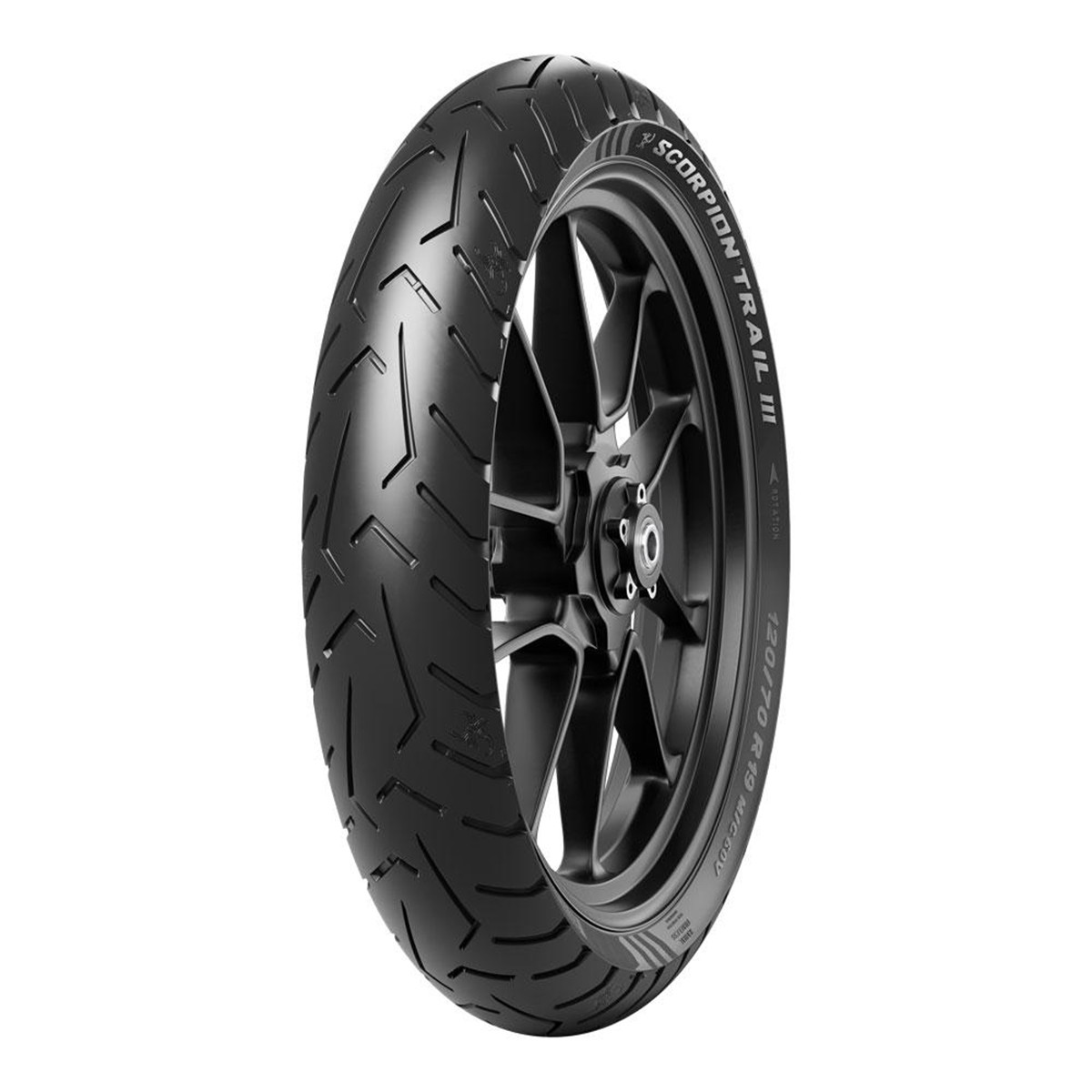 PIRELLI Scorpion Trail 3 Motorcycle Tyre 110/80R18 58V TL - Image 2